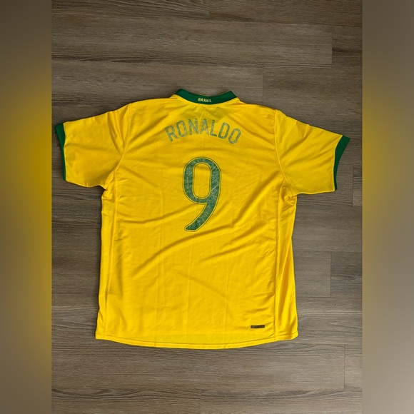 Y2K Nike Brazil RONALDO Jersey size XL MEN - Picture 10 of 16